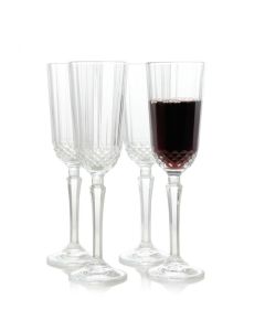 Pasabahce Diony 4 Piece 4.25 oz Flute Glass Set