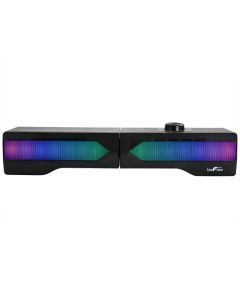 beFree Sound Gaming Dual Soundbar with RGB LED Lights