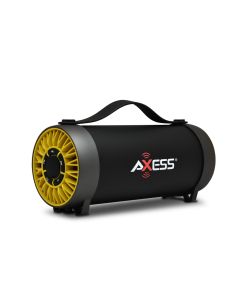 Axess Bluetooth Media Speaker with Equalizer in Yellow